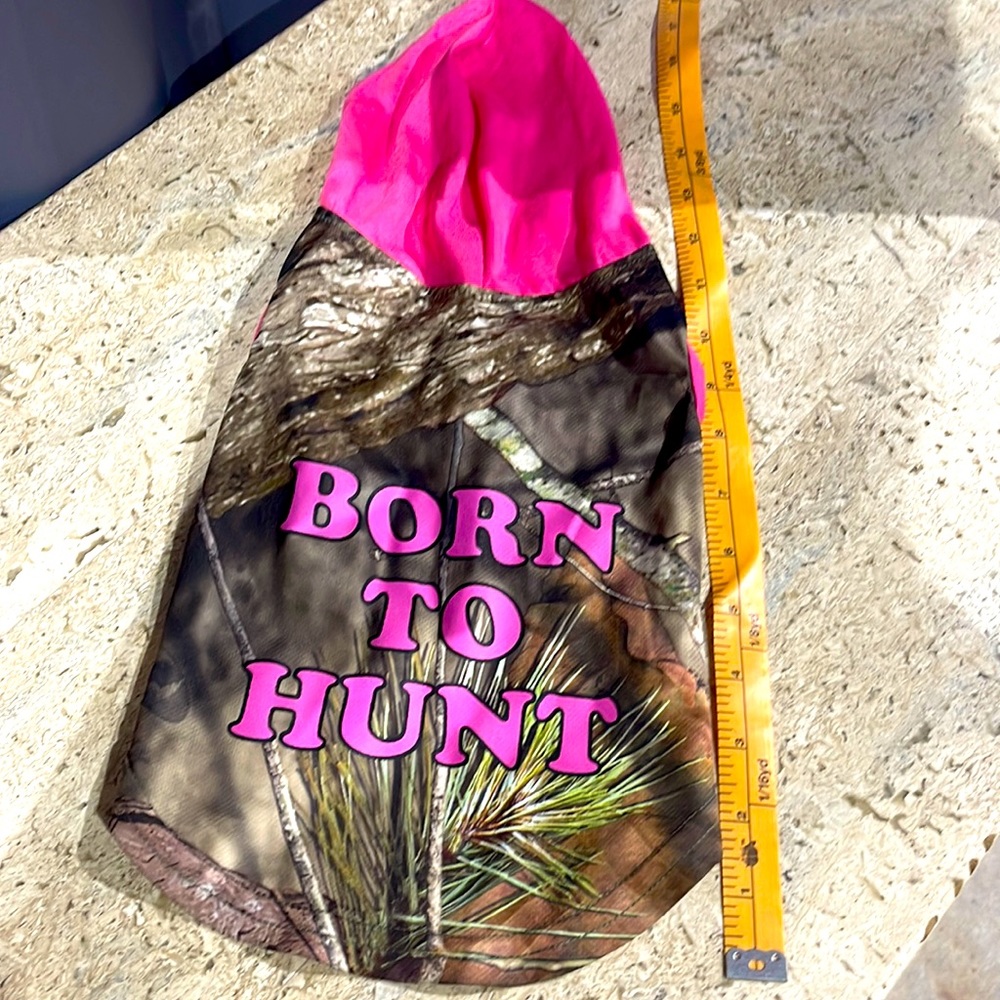 New with out tags Mossy Oak Camo Pup Cover up with hood